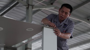 Automatic temperature measurement, face recognition, disinfection channel,installation and operation