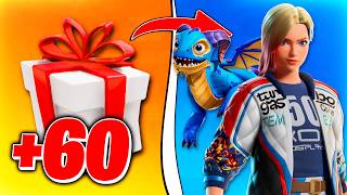 🤯Consigue AHORA más de 60 REGALOS en Fortnite!🤯