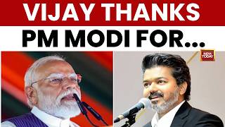 Vijay News | Vijay Thanks PM Modi, Signals New Centre-State Harmony | India Today screenshot 5