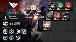 [Arknights] CC#4 Day 13 Max Risk 14 - Deserted Factory - Mountain lol