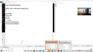 Swap two Variables Value using with and without third Variable ,Concatenation and Unary operator