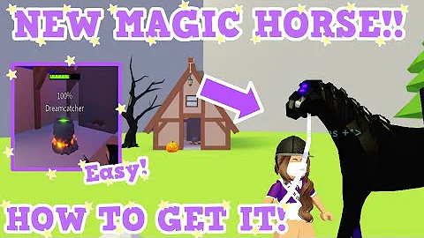HOW TO GET THE NEW MAGIC HORSE!! Roblox Horse Valley