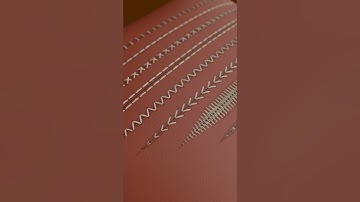 Blender Geometry Nodes Procedural Stitches