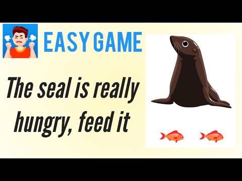 Easy Game Level 577 The seal is really hungry, feed it