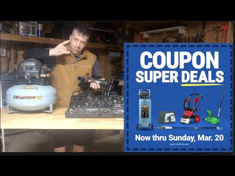 Harbor Freight SUPER COUPONS – Now Through 3/20! 5 Tools You Should Get NOW!