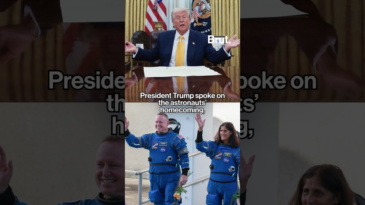 Astronauts Stuck In Space Finally Return To Earth