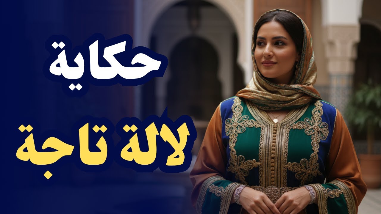 حكاية لالة تاجة 📜من أروع الحكايات الشعبية المغربية القديمة||قصص قبل النوم 🌙🕯️