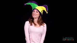 LED Mardi Gras Jester Hat