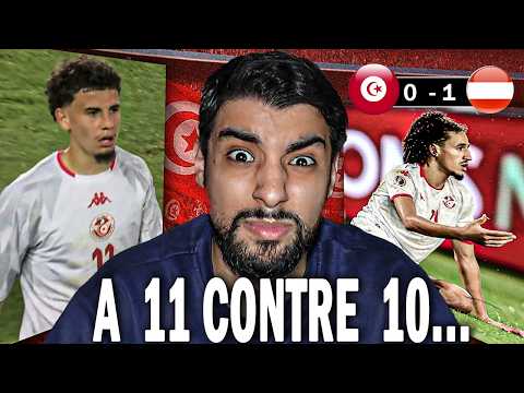 A 11 CONTRE 10... | Tunisie  0 vs 1 Autriche