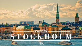 STOCKHOLM 4K, Sweden 4K The charming Viking's CityCinematic drone Footage