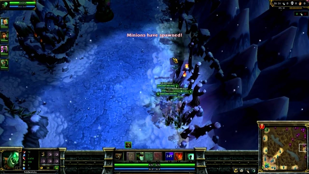 .:League of Legends:. Funny Lvl 1 Ganks!