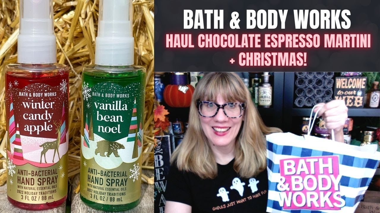 Bath & Body Works HAUL Chocolate Espresso Martini + CHRISTMAS! YouTube