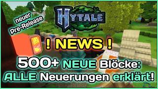 Hytale News - Patch 4.5 - 500 NEUE Blöcke, Cybercity &amp; letzte Änderungen vor dem Release!