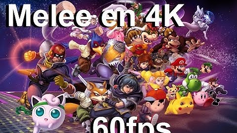 Dolphin 5.0 - Super Smash Bros Melee 4k 60fps