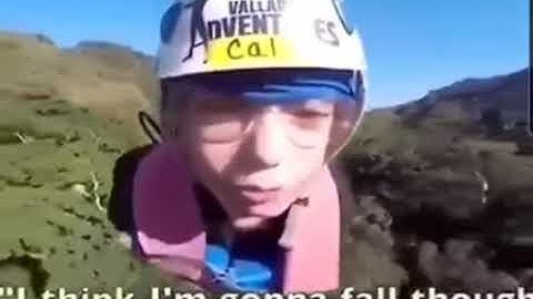 Epic Zipline Kid w/Music