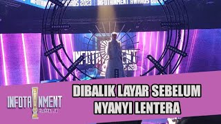 Behind The Scene  Lesti Kejora Sebelum Nyanyi Lentera  Infotainment Awards 2023