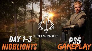 Bellwright PS5 Gameplay | Day 1–3 Highlights | Early Game Encounters | No Commentary