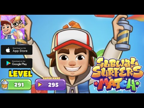 Subway Surfers Match Gameplay Walkthrough Level 291-295 