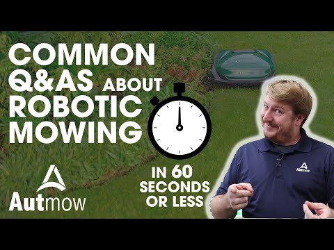 6 Most Commonly Asked Questions About Robotic Mowing