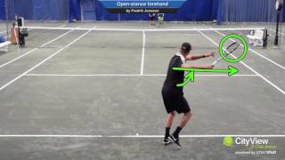 Tennis Technique How To Properly Execute The Forehand Takeback Smartshot Tip