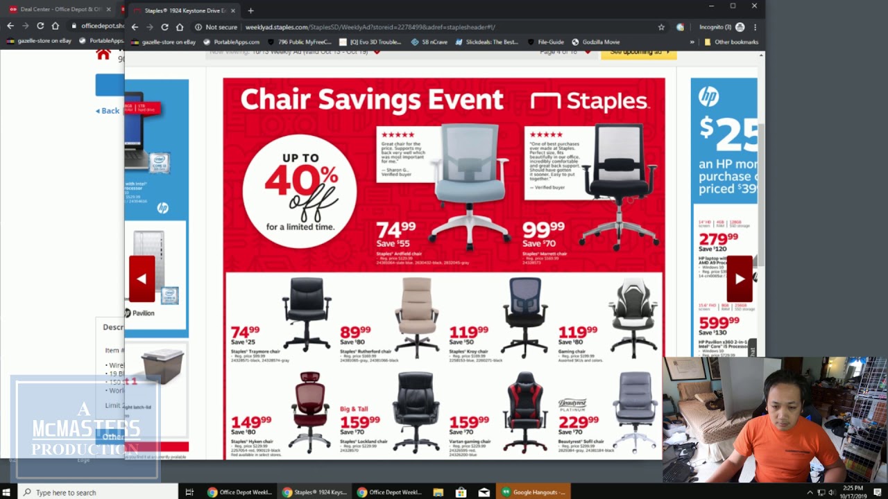 October 13, 2019 Weekly Retail Ad Notable Deals for Office Depot
