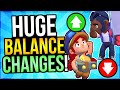 53 TOTAL BALANCE CHANGES!? Huge NERFS & BUFFS in Brawl Stars!