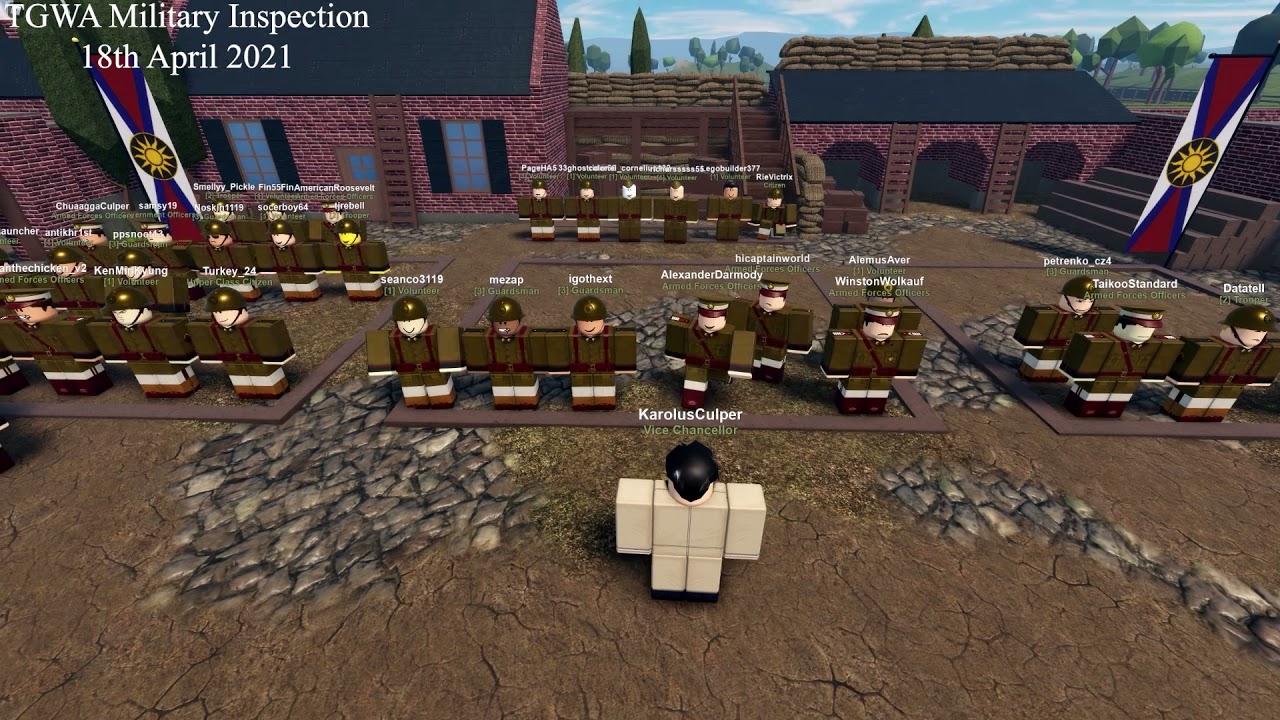 TGWA Military Inspection 18th April 2021