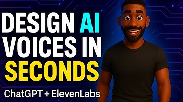 Unbelievable!! Design Any AI Voice in Seconds with ChatGPT + ElevenLabs!