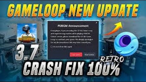 3.7 UPDATE Gameloop 32 Bit Crash Issue Fix -PUBG MOBILE. PKPLAYS