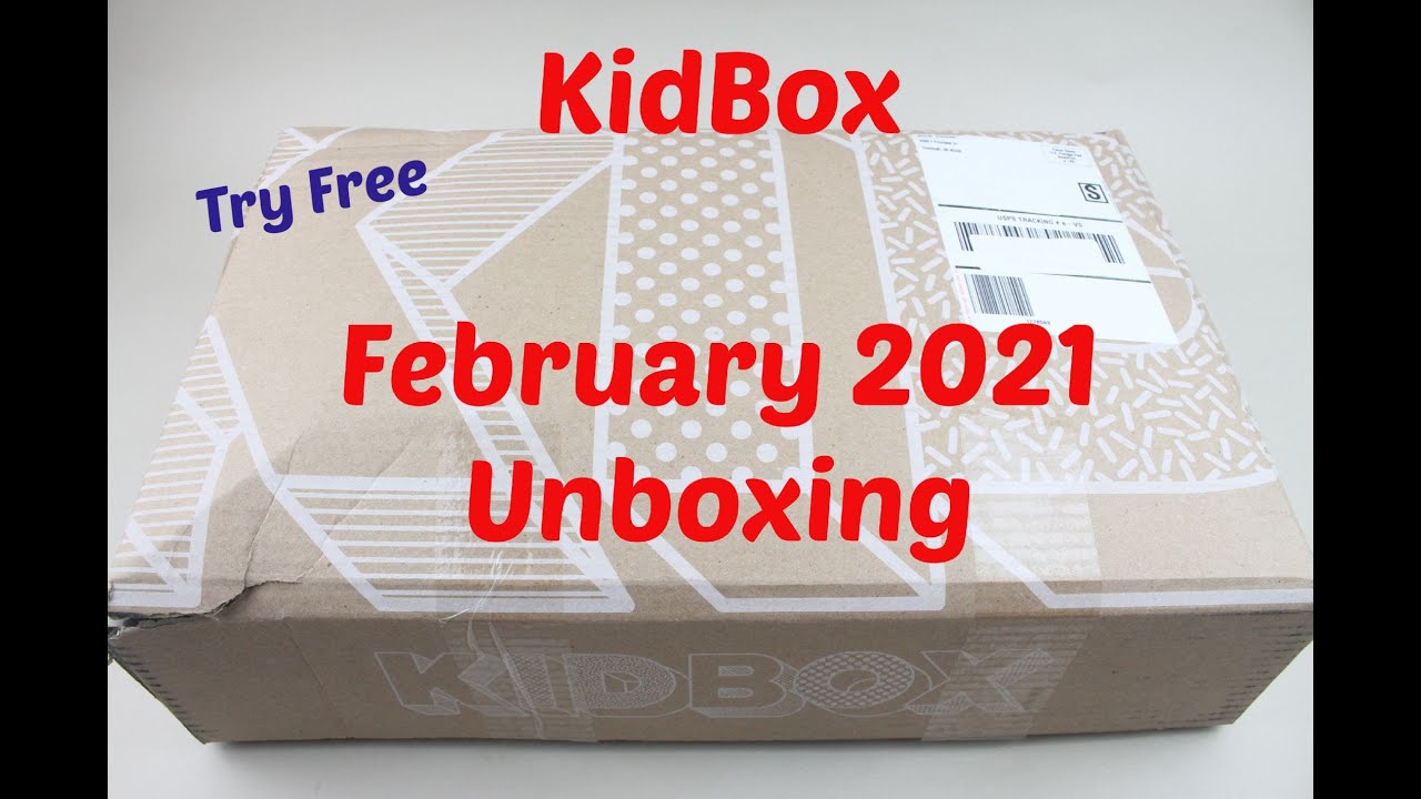 KidBox February 2021 Boy Unboxing/Review + TRY FREE + $25 Coupon - YouTube