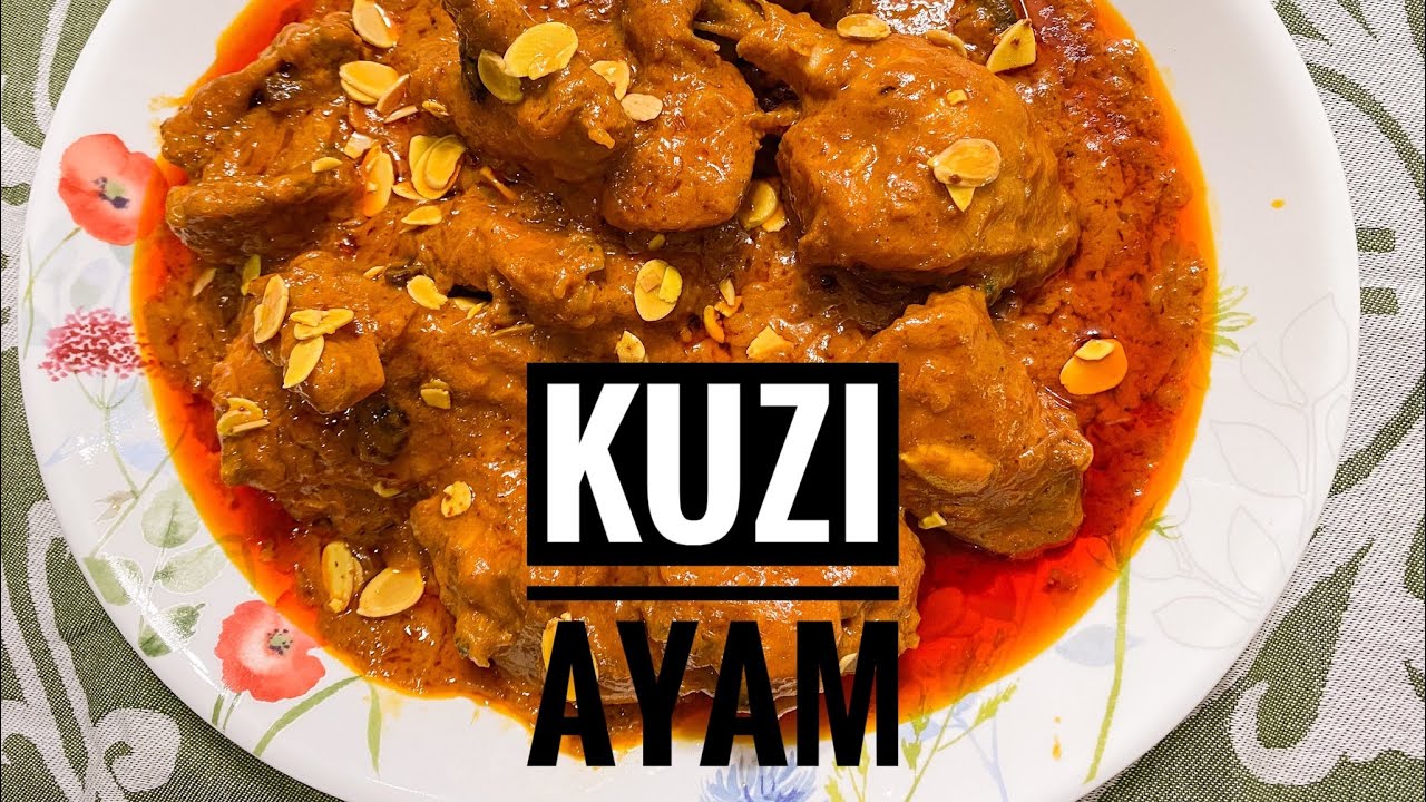 resepi ayam masak kuzi