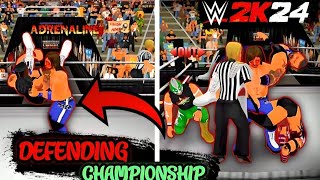 Wrestling Empire Clash: Protecting the WWE Championship Against the Raw Champion screenshot 3