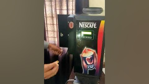 Tokens coin operated tea coffee vending machine...
