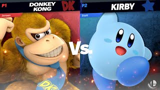 Nov 14/21 | Training Match 3 – Jensen (Donkey Kong) Vs. Statt (Kirby) | Smash Ultimate - SBBU screenshot 3