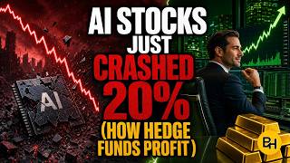 AI Stocks Just Crashed 20% | How Hedge Funds Profit While Retail Panics