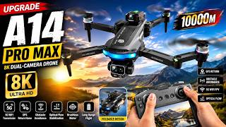 A14 Pro Max Drone Review | 8K GPS Dual Camera Brushless RC Drone with Obstacle Avoidance
