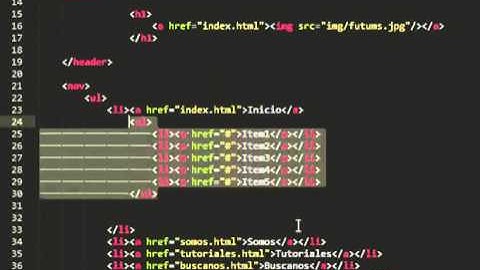 Curso Práctico: HTML5 y CSS3: #3 - NAV - BARRA DE NAVEGACIÓN-1