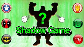 그림자를 보고 누구인지 맞춰볼까요?  3D 캐릭터 퍼즐 Shadow Game