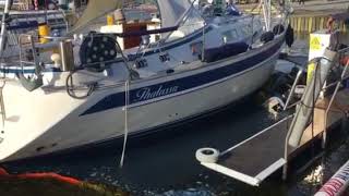 Boat Washer Limhamn Sweden  20171013