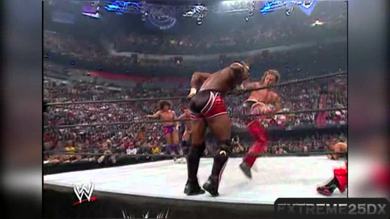Sweet Chin Music On Shelton Benjamin - HD Royal Rumble 2006 - YouTube