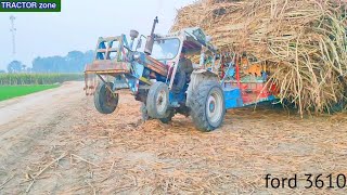 ford 3610 | pulling shogarcan load traly