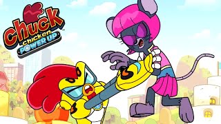 Chuck Chicken Power Up & Special Edition  Jurassic Spark & Fast Food Riot  Chuck Chicken Cartoons