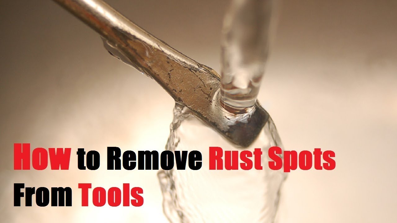 How to Remove Rust Spots From Tools - YouTube