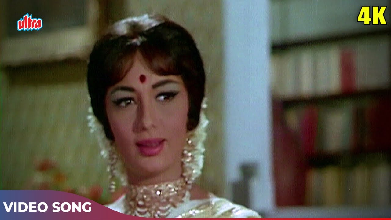 Mera Saaya Saath Hoga Version 1 4K   Lata Mangeshkar  Tu Jahan Jahan Chalega  Sunil Dutt