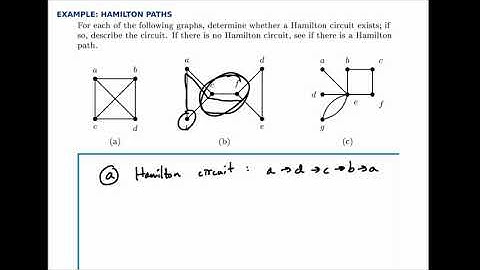 Graph Theory Example: Hamilton Paths