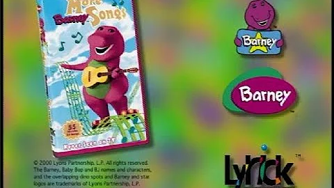 Closing To Barney - More Barney Songs (1999 VHS)