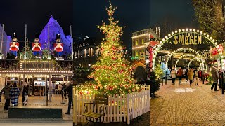 TIVOLI GARDENS PART 1 | DANISH CHRISTMAS EXPERIENCE | COPENHAGEN, DENMARK  (4K)