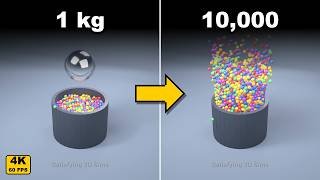 Satisfying 3D Simulations | 6 Minutes of Pure Satisfaction【4K 60FPS】