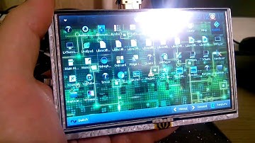 OrangePi PC + 5 inch display (800x480)