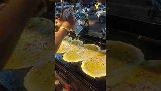 7 Foot Long Tawa! 😱 Making 8 Dosas at once at Krishna Dosa House! 🔥